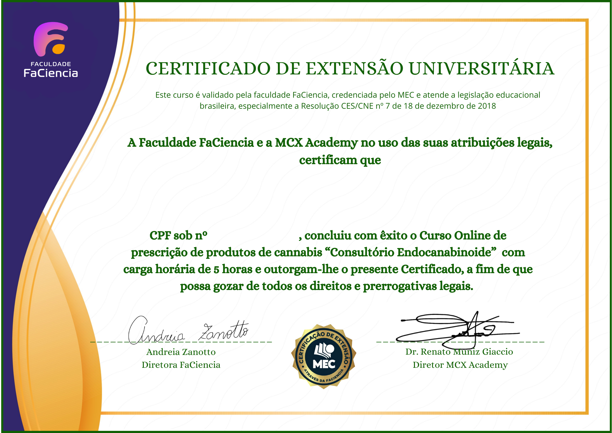 mcx academy certificado 01